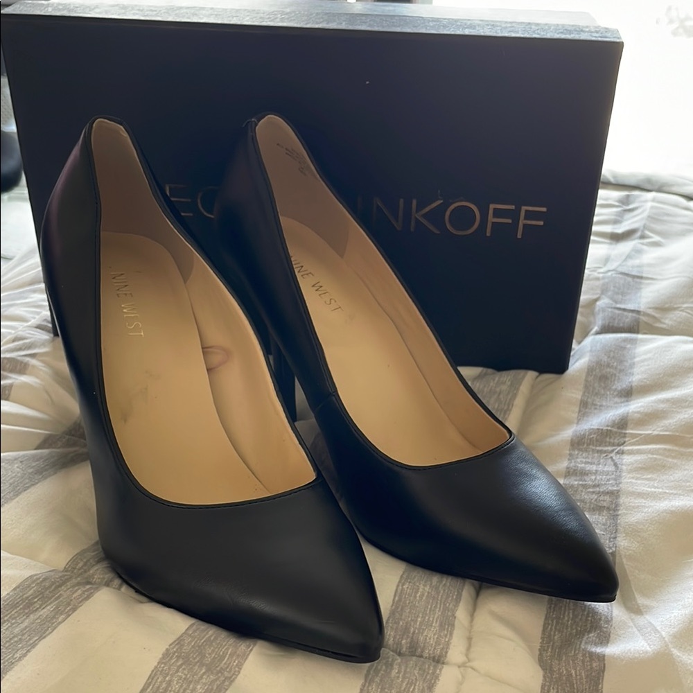 Nine West Black High Heel Pumps